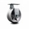 Service Caster 5 Inch V-Groove Semi Steel Cast Iron Wheel Rigid Caster with Roller Bearing SCC SCC-20R520-VGR - alternate 1